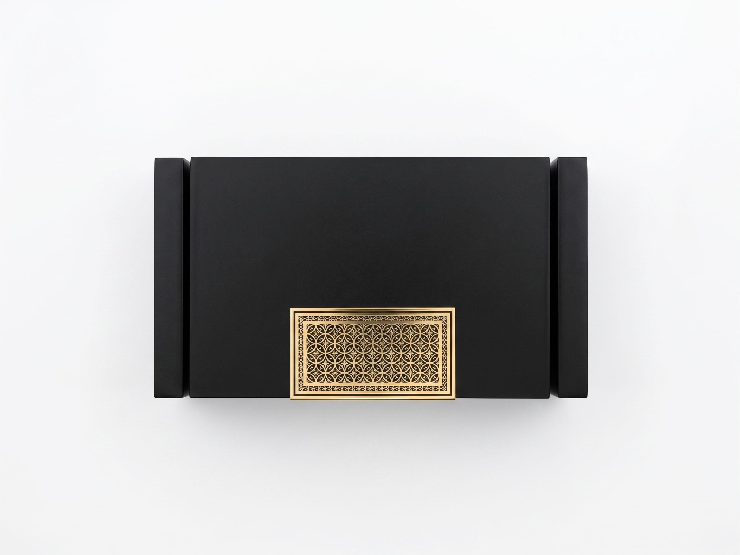 Luxury Matte Black Wooden Gift Box – Premium ( EMPTY BOX )