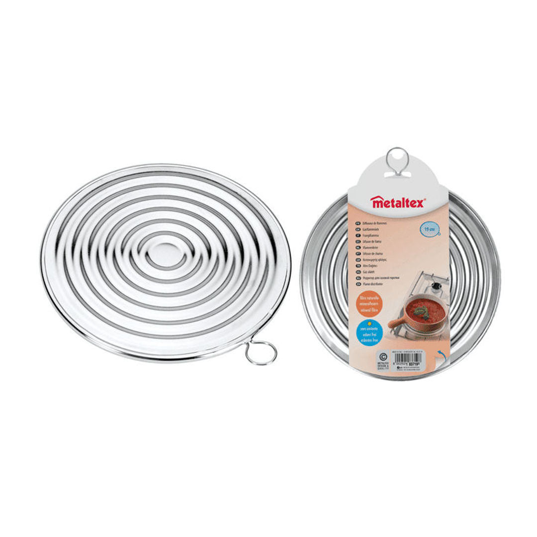 Metaltex Flame Distributor in Fibre with Handle, 19cm