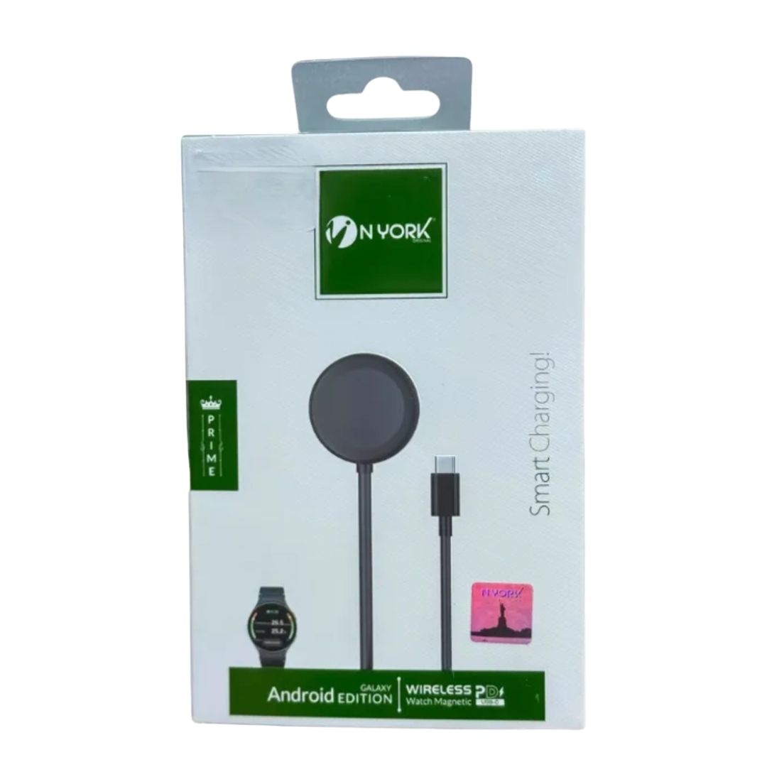 Nyork Prime Android Galaxy Magnetic USB-C Charger, Black