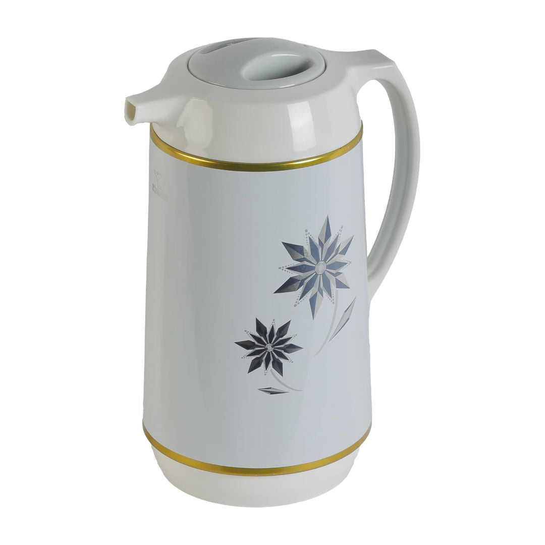 Zojirushi Handy Pot 1.0L Edelweiss, Glass Lined Vacuum Insulated Carafe