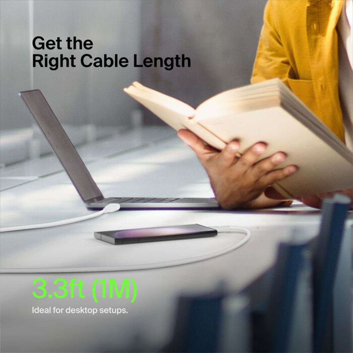 Belkin Boost Charge™ USB-C to USB-C Cable, 1M, White