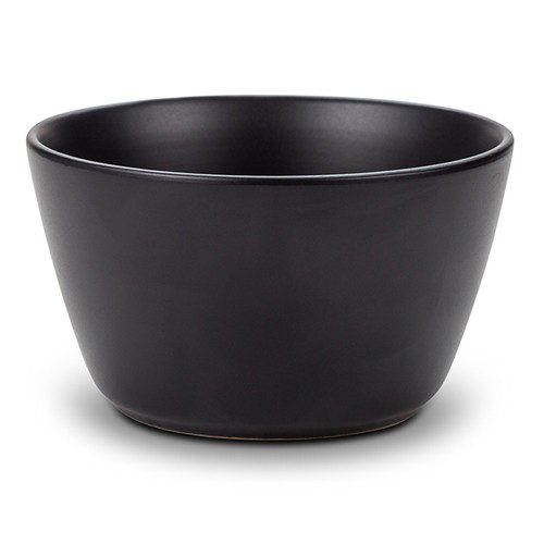 NAVA Stoneware Cereal Bowl Soho Classic Black, 14cm