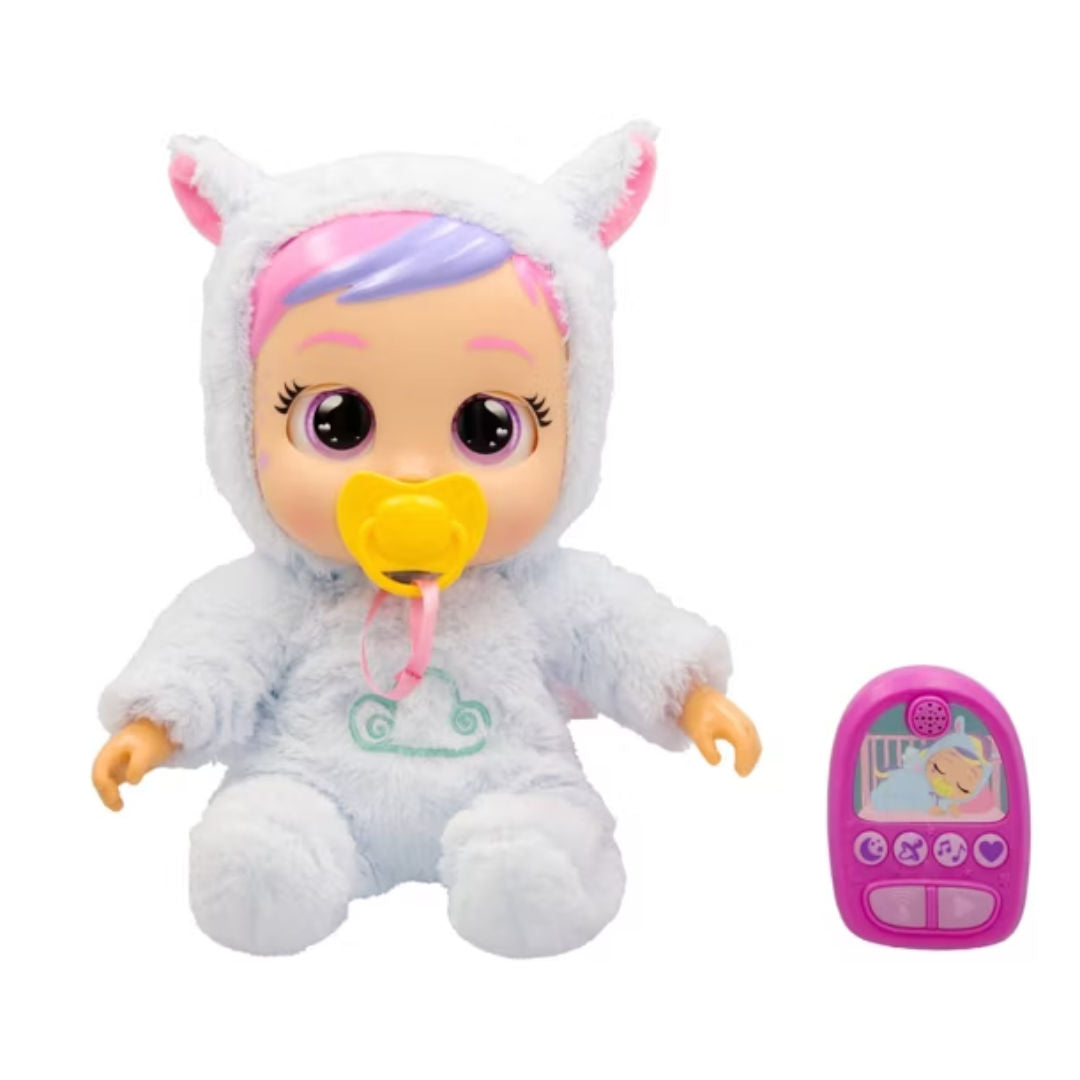 Cry Babies Jenna's Sleep Routine Interactive Doll, 32.5 cm