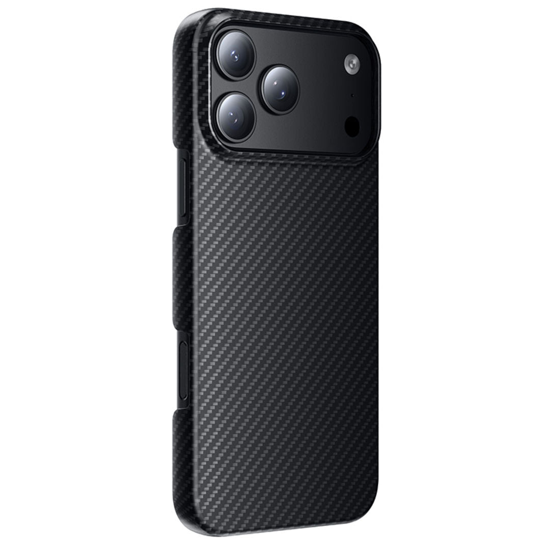 Hoco Phantom Magnetic Protective Case for iPhone 18 Pro Max, iPhone 17 Pro Max, Kevlar Texture, Ultra-Light & Ultra-Thin