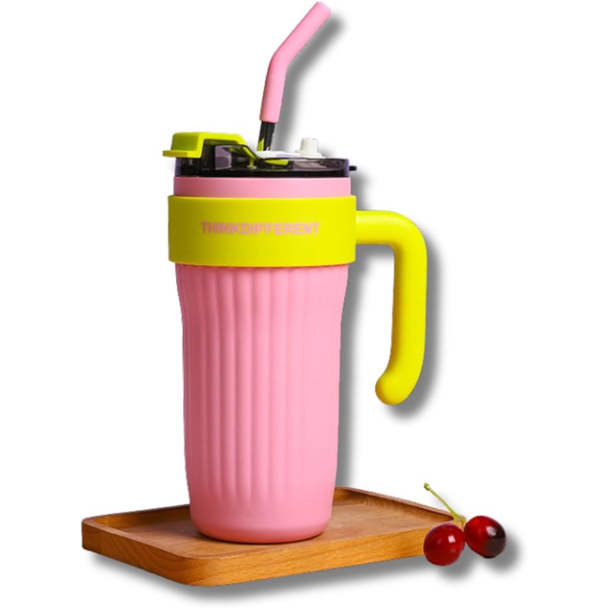 Twisoo Stainless Steel Water Cup,  Large Capacity, Insulated & Leakproof Tumbler, 860ml