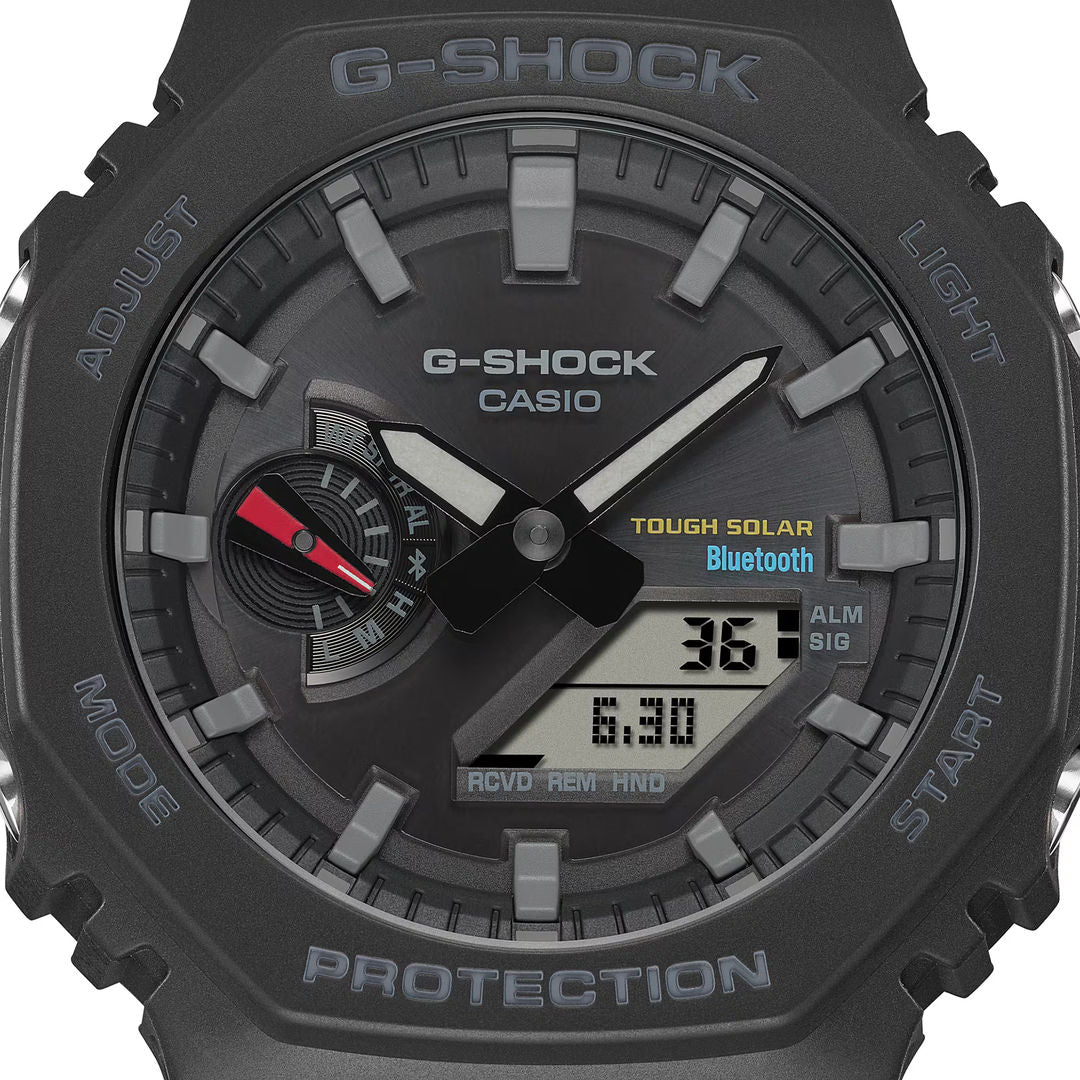 ساعة كاسيو G-SHOCK GA-B2100 ذات الشاشة التناظرية والرقمية