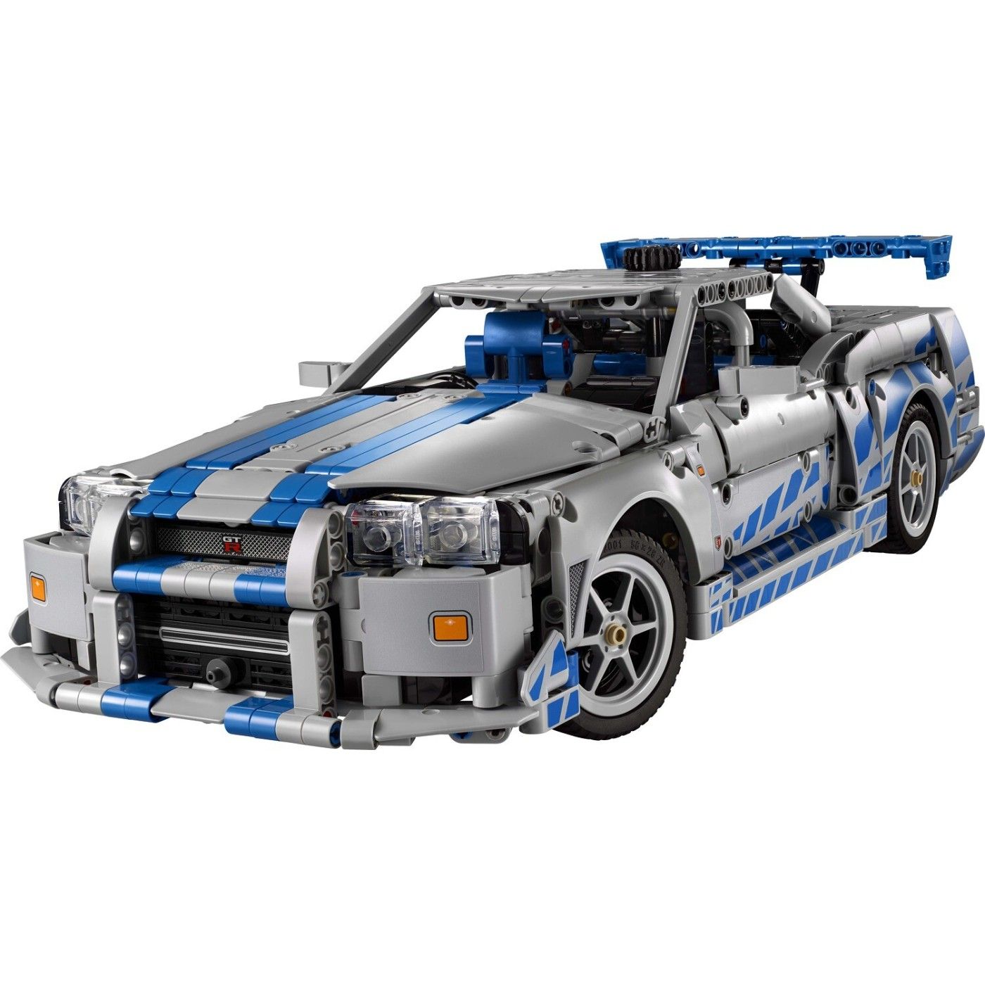 مجموعة بناء سيارة نيسان سكايلاين GT-R من سلسلة «2 Fast 2 Furious» من LEGO Technic