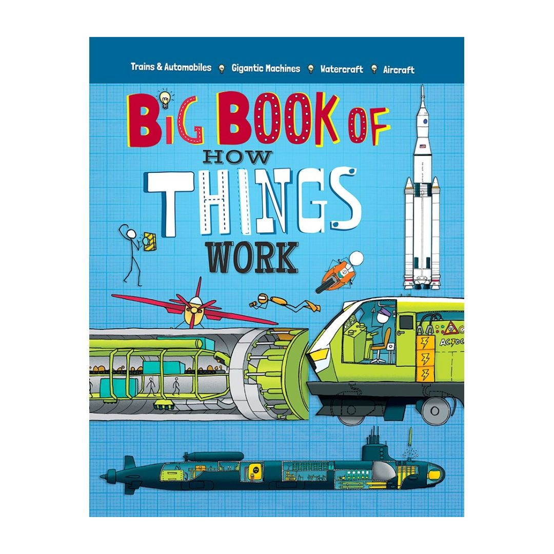 Big Book of How Things Work Educational Learning Book