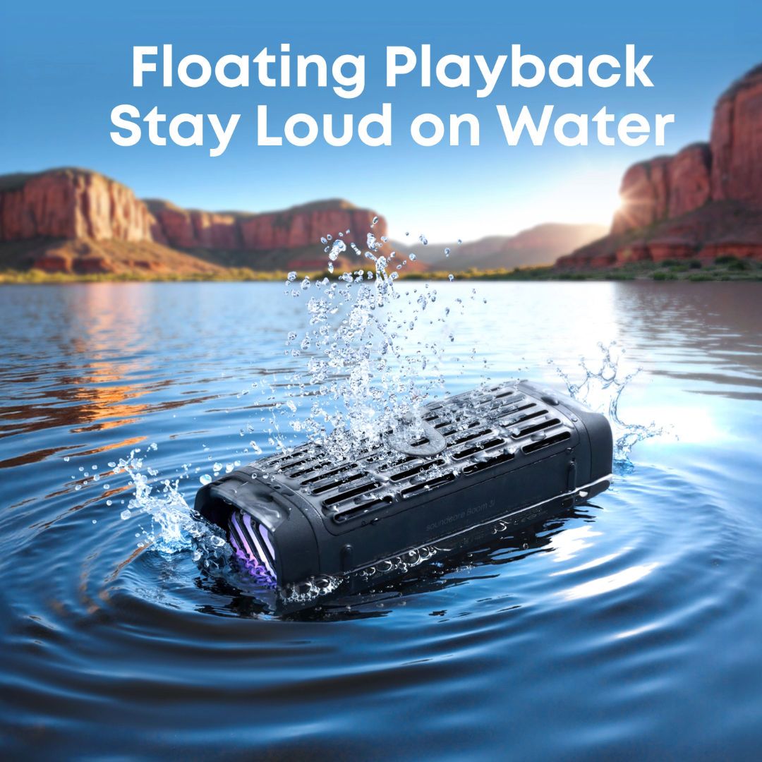 Anker Soundcore Boom 3i Portable Rugged Outdoor Speaker