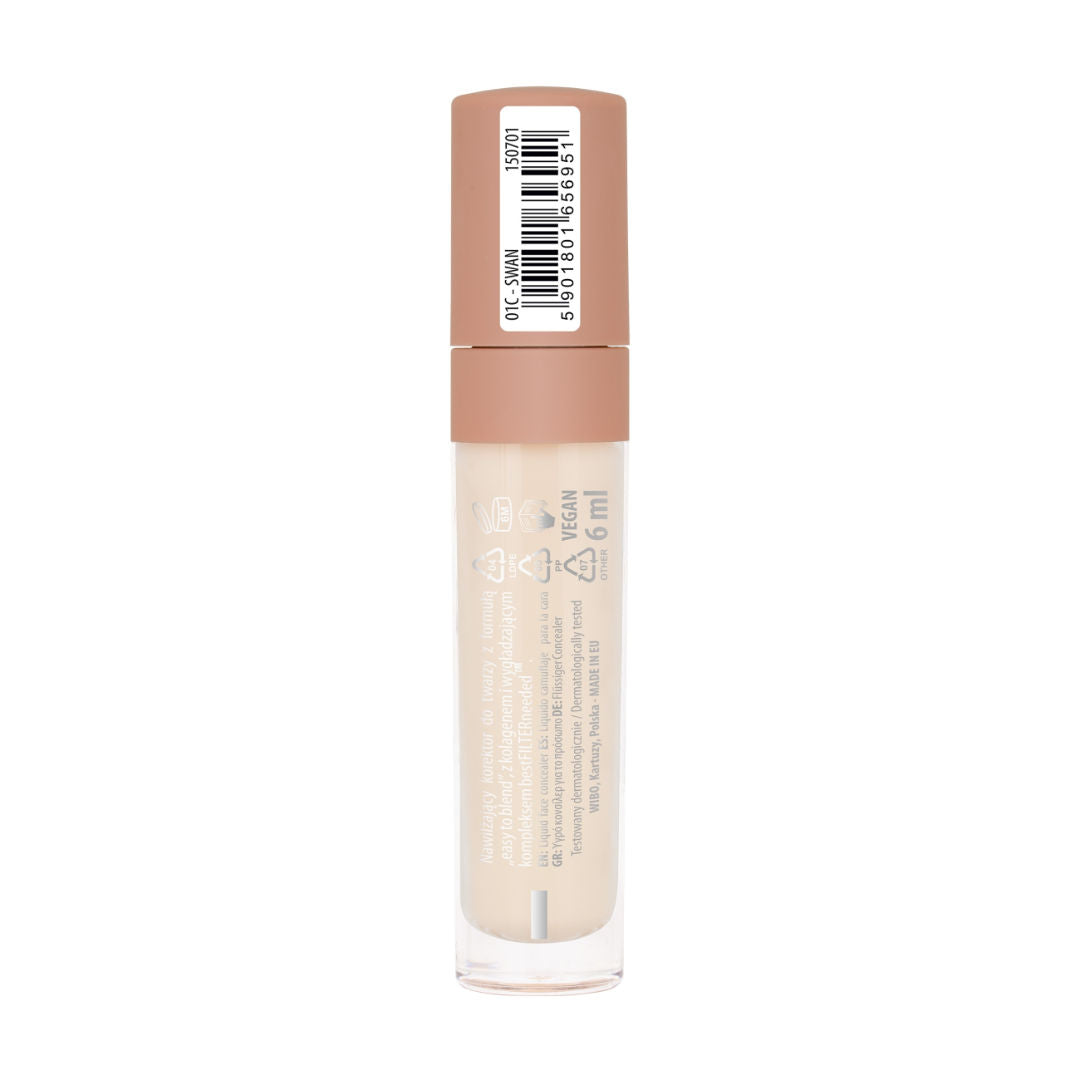 NAM Pro Shaping Concealer, Hydrating, Full-Coverage Vegan Liquid Concealer