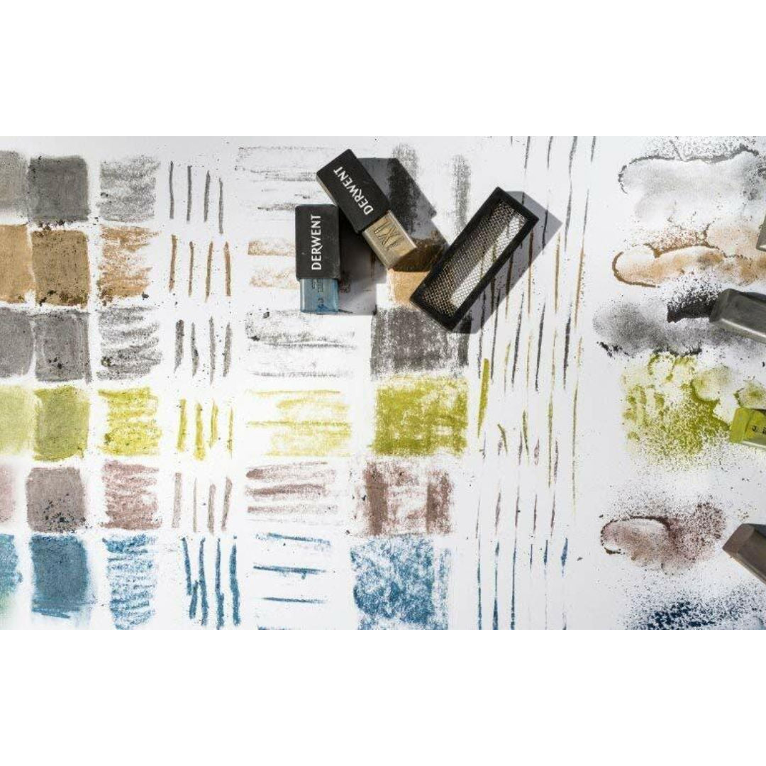 Derwent XL Artist Blocks Professional Quality For Drawing & Mixed Media, 6 Pieces