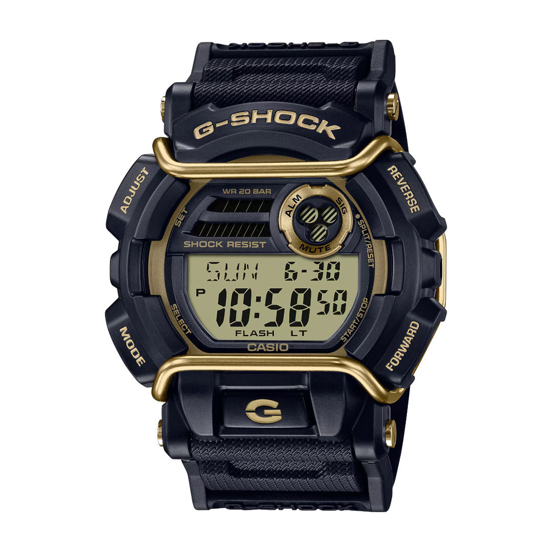 Casio G-SHOCK GD-400GB Gold Accent Digital Watch