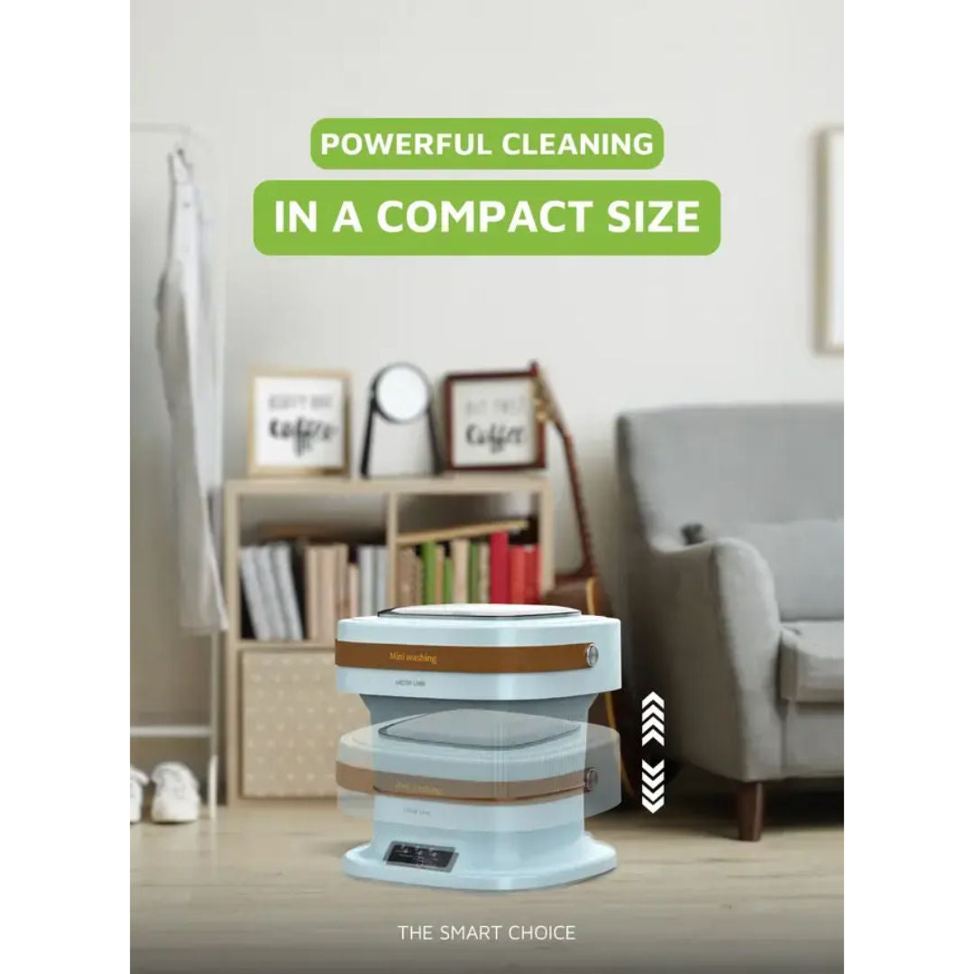 Green Lion Portable 6L Washing Machine, Blue