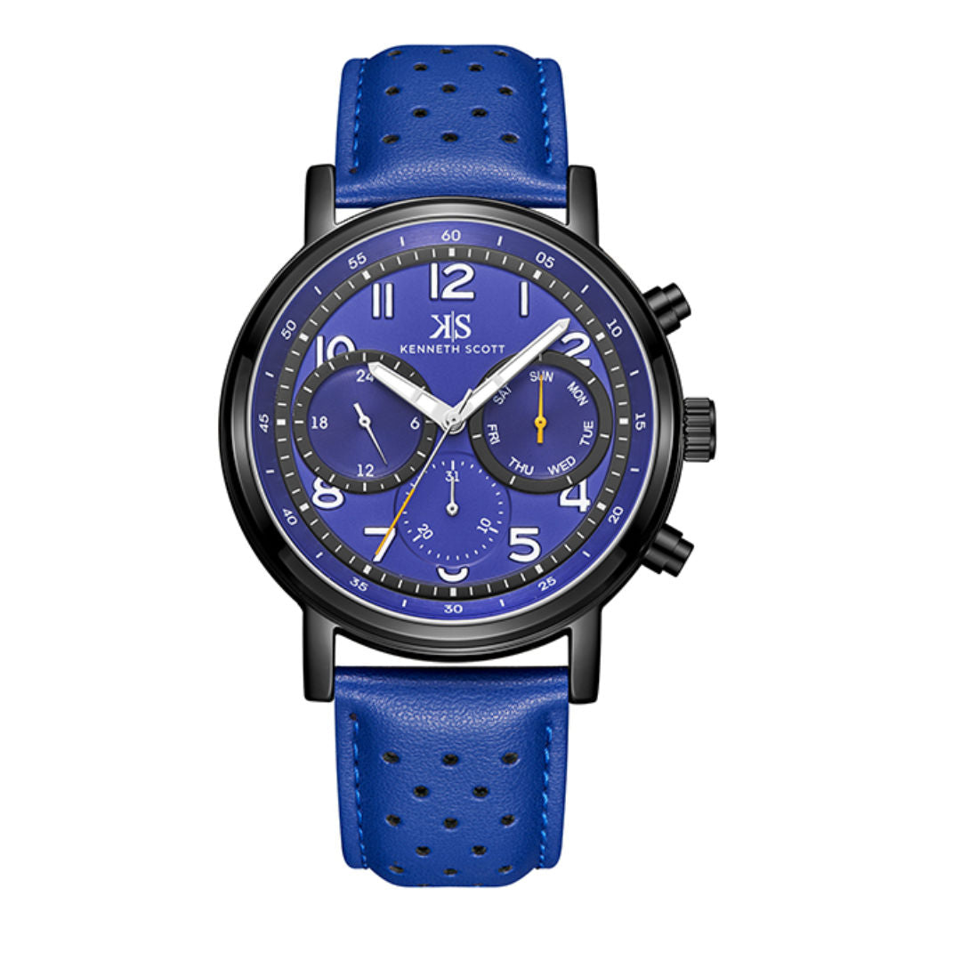 Kenneth Scott Men's Analog Watch, K24119 Series