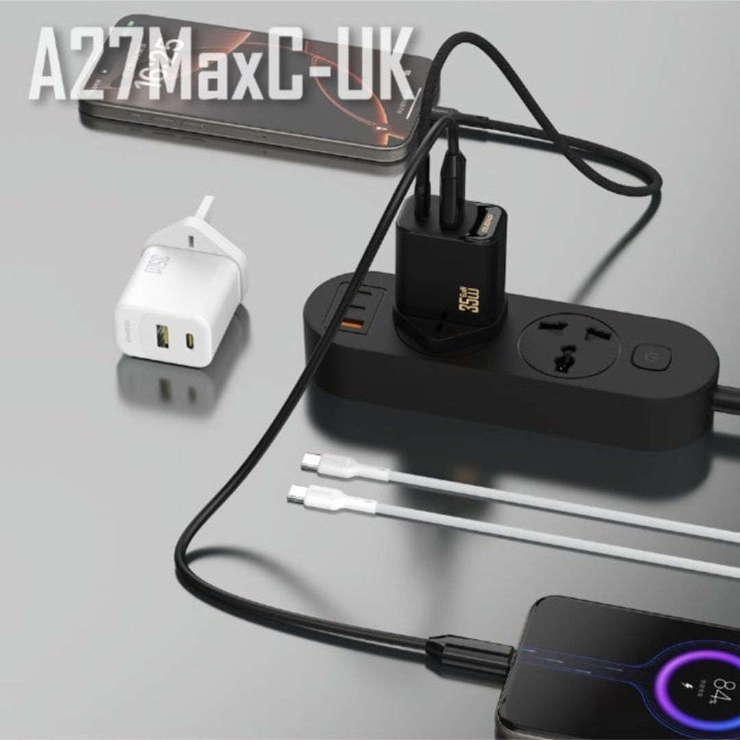 DUDAO A27MaxCUK Dual Port Charger PD+QC 35W With USB TYPE-C Cable