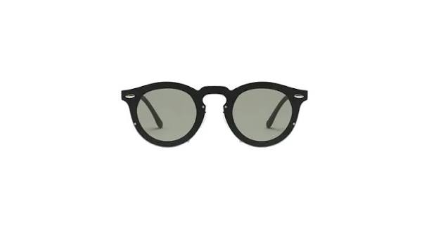 Porodo Dale Round Frame Sunglasses-Black