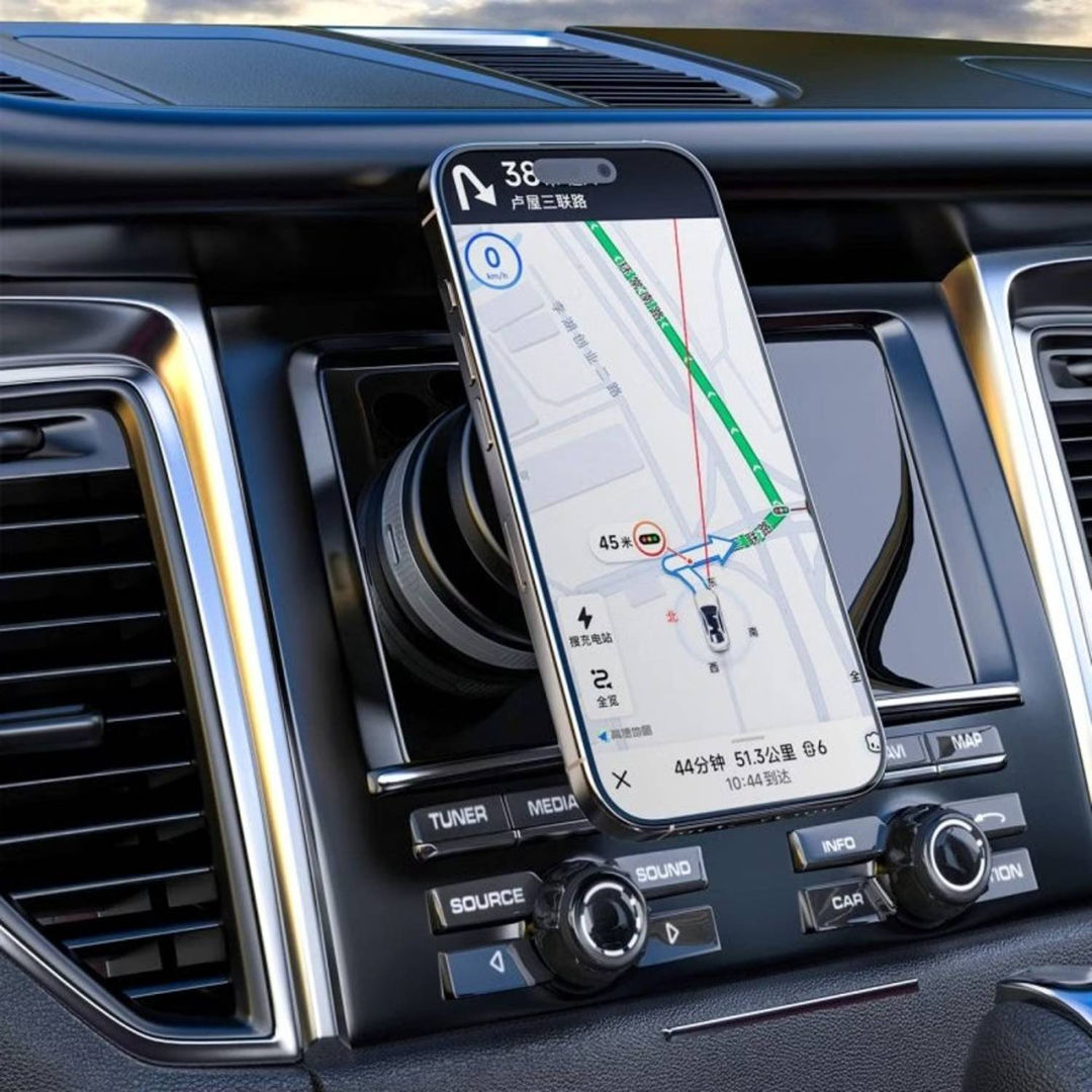 DUDAO F24MAX Wireless Charger Car Mount, 15w, Black