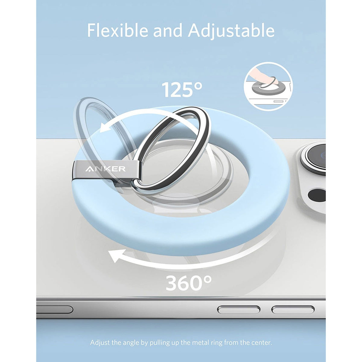 Anker 610 Magnetic Phone Grip, Blue, DQ-A25A0H31