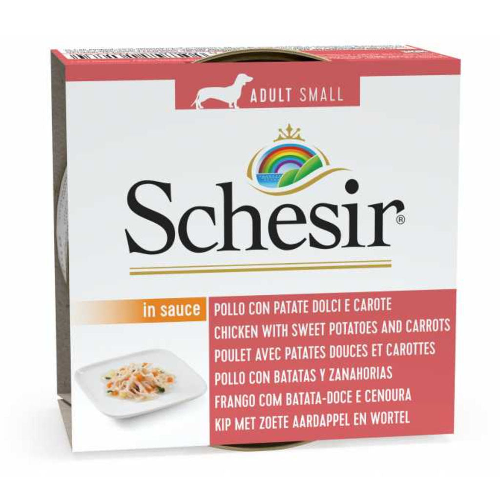 Schesir In sauce Dog Wet Food For Adult Small, 85gm