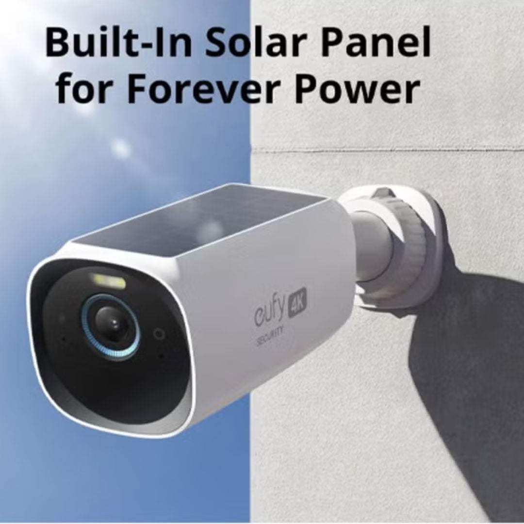 مجموعة Anker Eufy Security 3 4 1، باللونين الأسود والأبيض