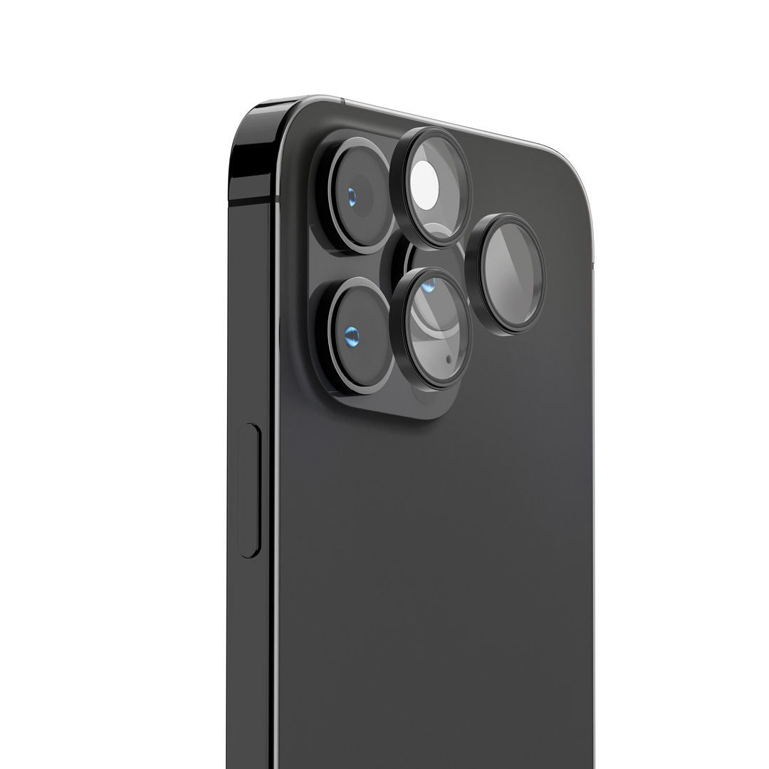 Levelo Lucent Trio 9H Hardness Camera Lens Protector For iPhone 14 Pro & 14 Pro Max