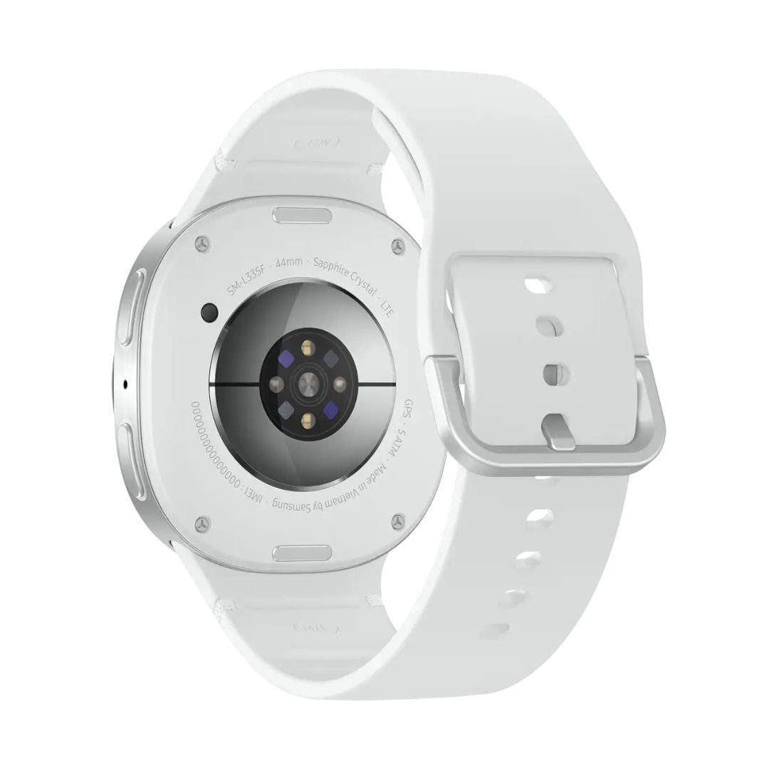 Samsung Galaxy Watch8 LTE 44mm Smartwatch, Sapphire Glass & Armor Aluminum, 5ATM + IP68, Silver