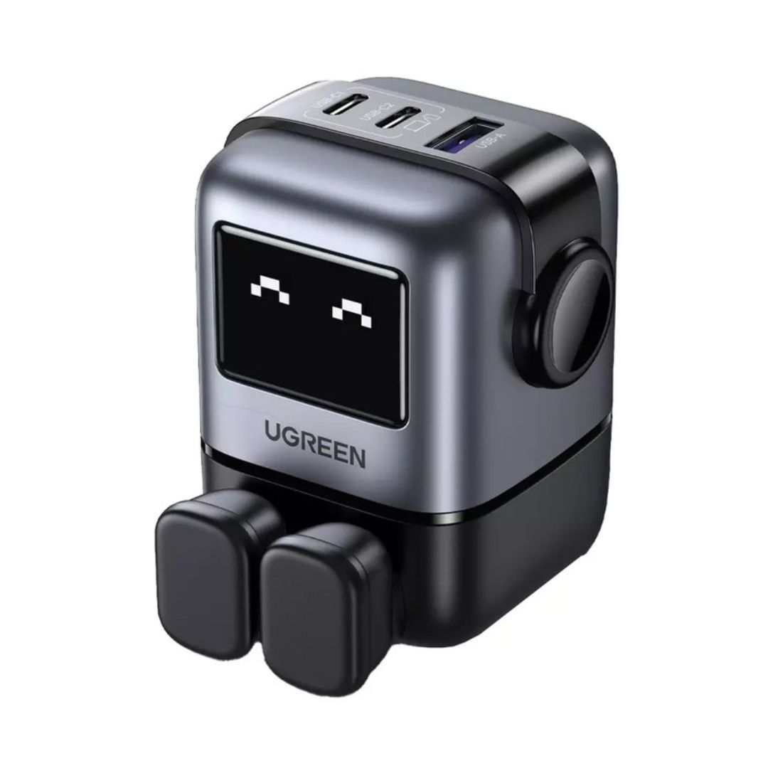 UGREEN Nexode RG 65W 3-Port GaN Fast Charger UK Black