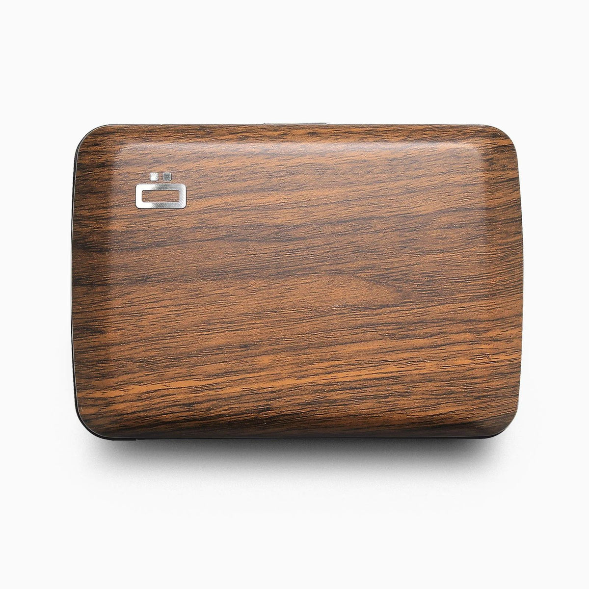 Ogon Oslo Aluminum Wallet Small Case Card Holder V2, Sequoia Effect