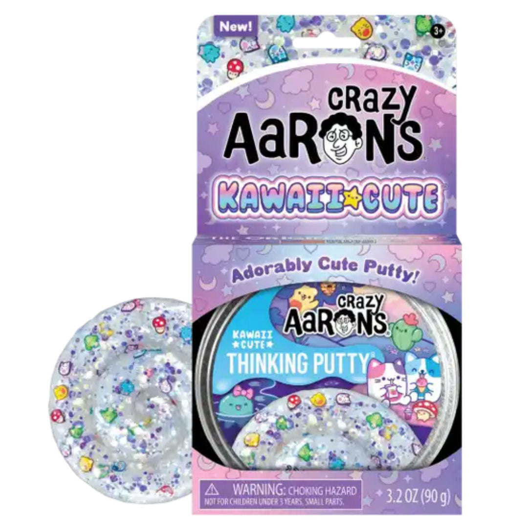 Crazy Aaron's Kawaii Cute Thinking Putty Tin (90 g)