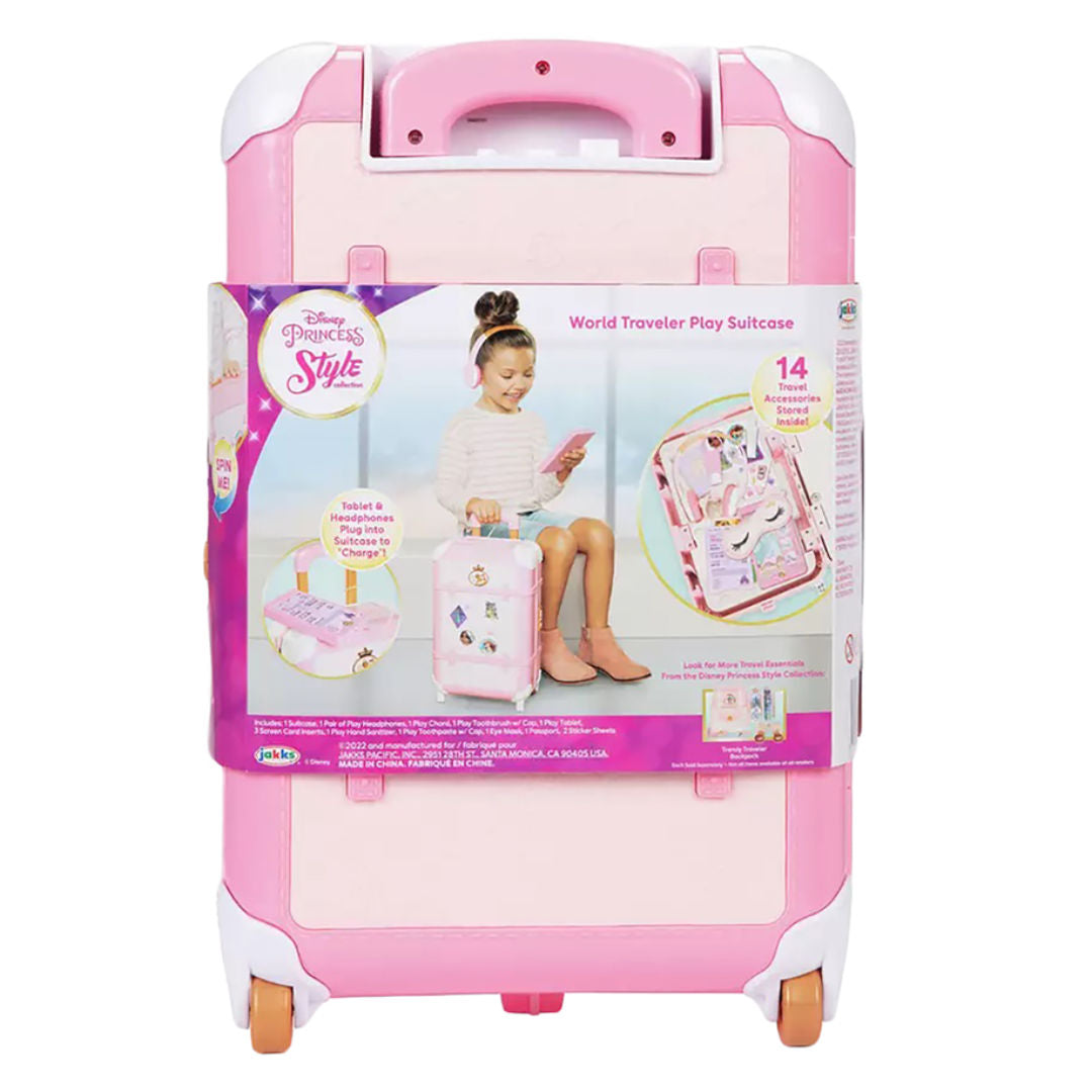 Disney Princess Style World Traveler Pretend Play Suitcase