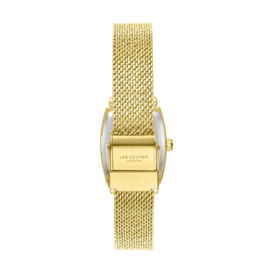 Lee Cooper Women's Mesh Super Metal Watch, LC08404 Series