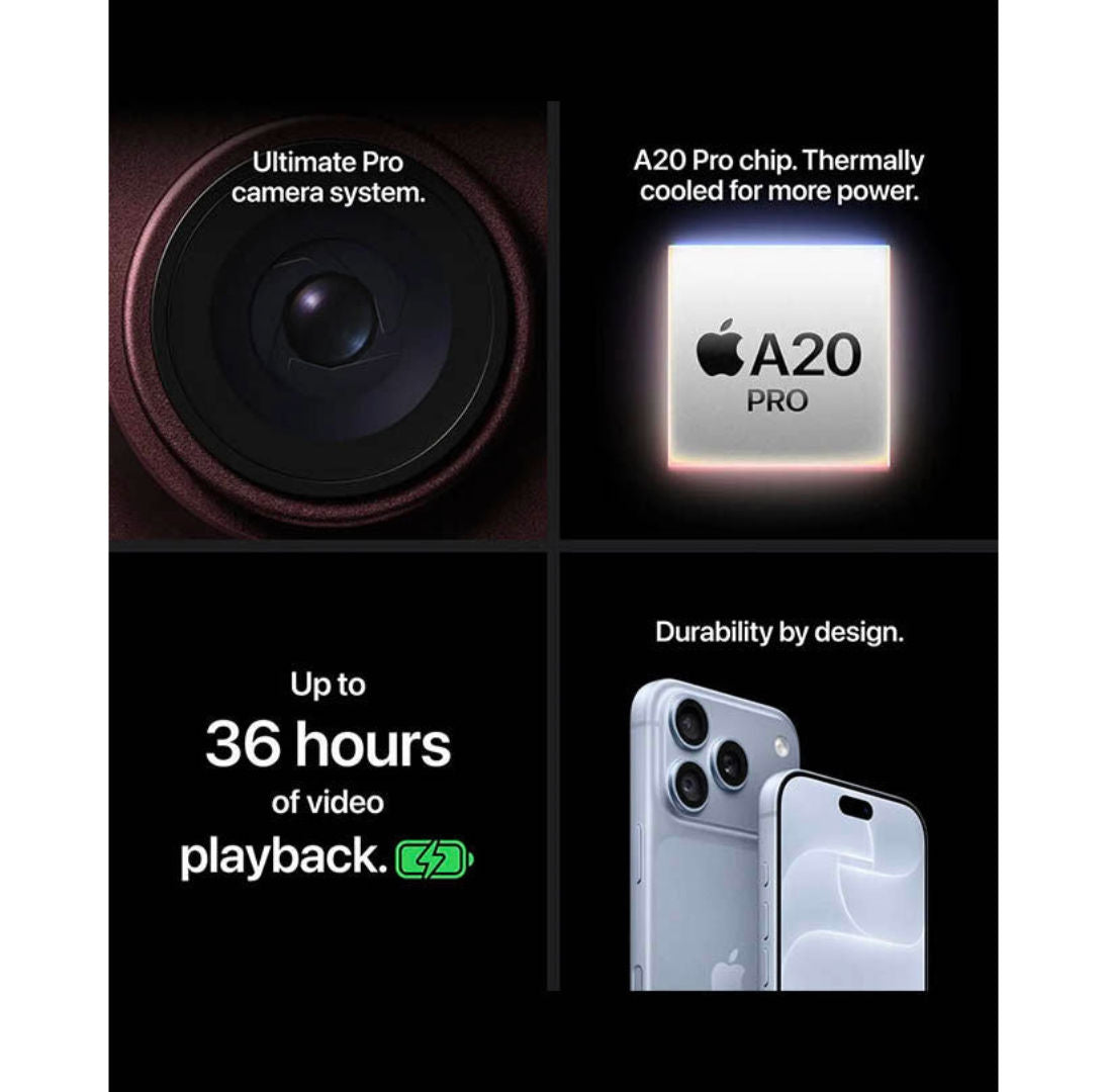 Apple iPhone 18 Pro Max 256GB International Version + Free Romoss AC30RB 30W Charger