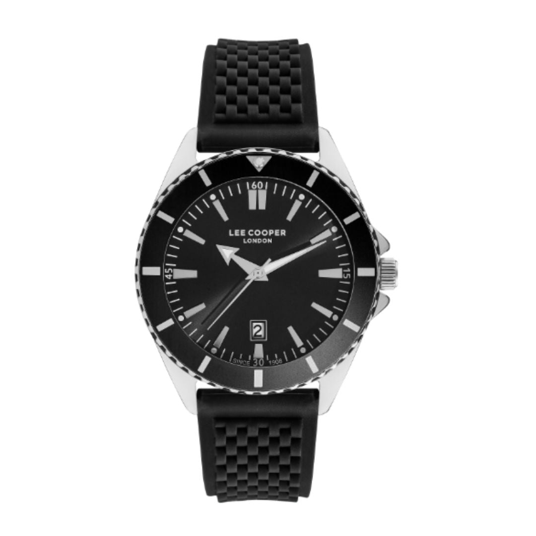 Lee Cooper Men's Analog Black Dial Watch, Lc07361.351