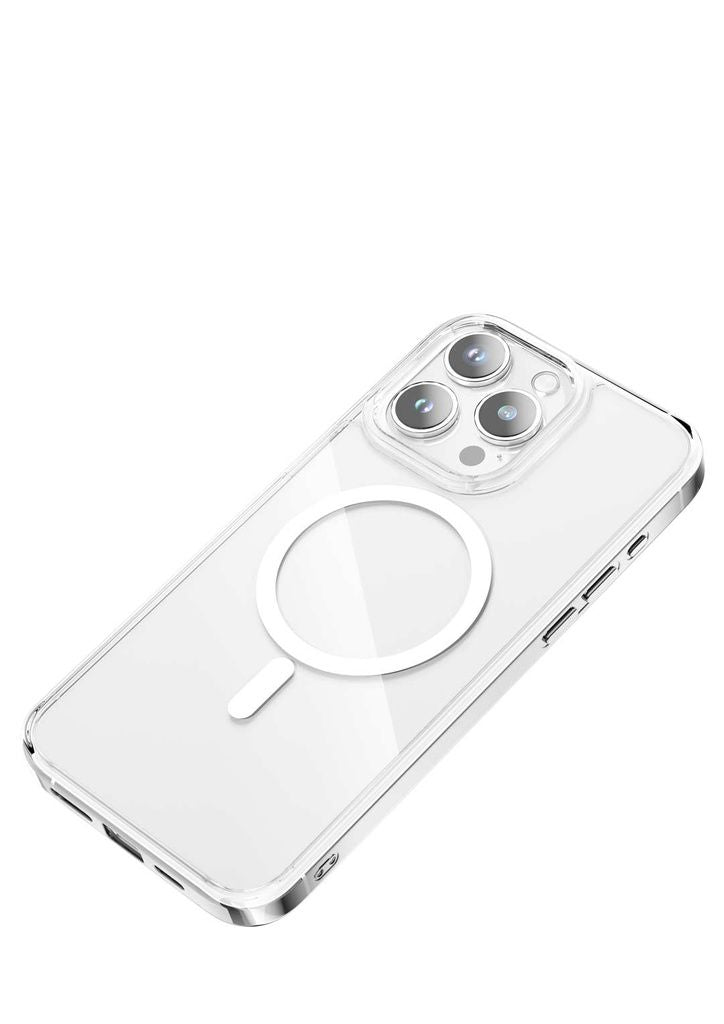 Green Lion Magsafe Crystal Clear Case for iPhone 15 Pro / Pro Max - Clear
