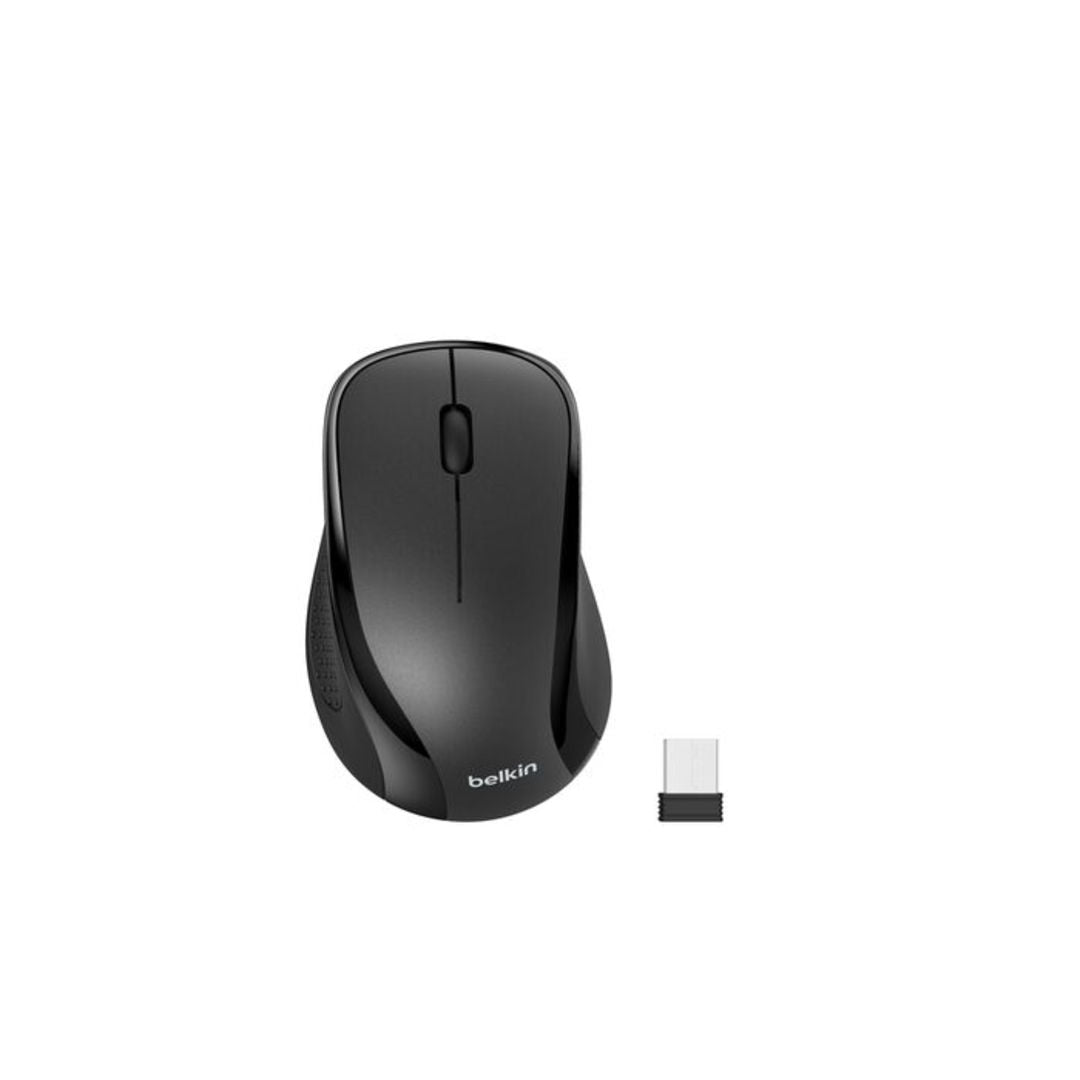Belkin Connect Pro Wireless Keyboard and Mouse, Arabic English, Black