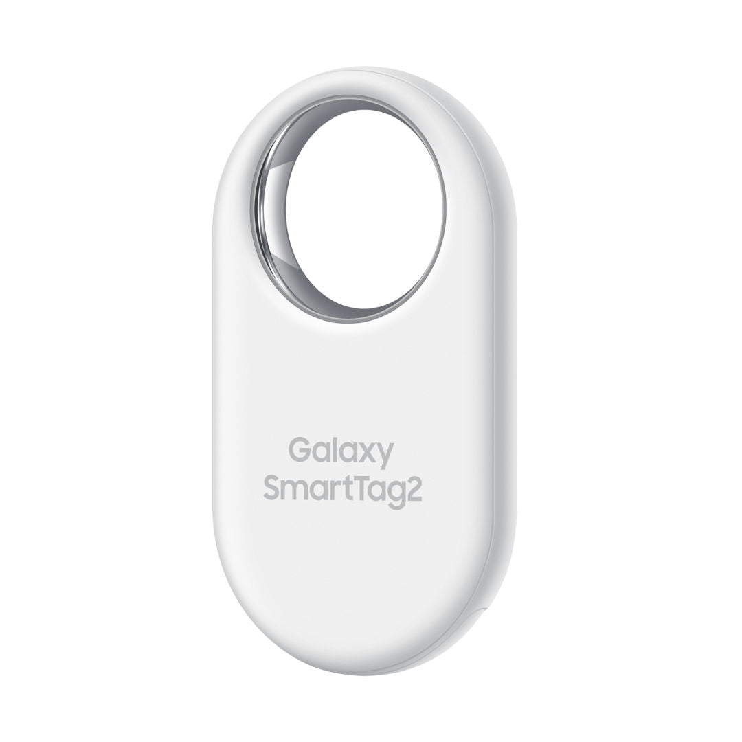 Samsung Galaxy SmartTag2 Bluetooth Tracker, White, Pack of 1, Up to 500 Days Battery