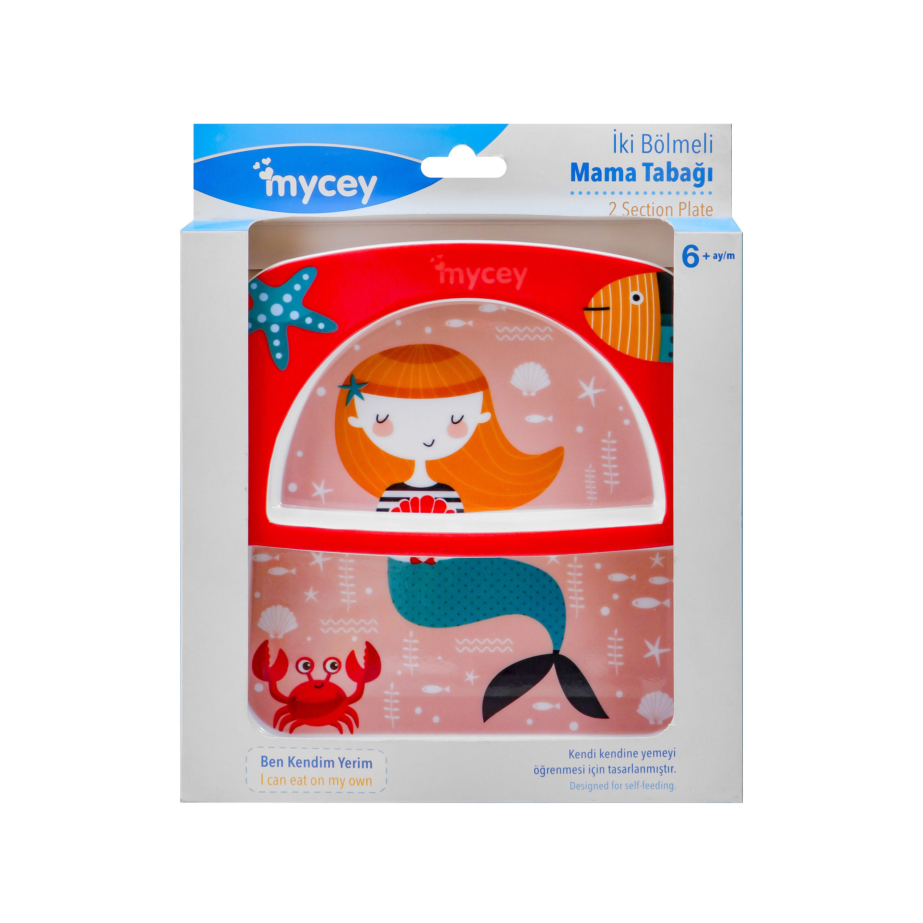 Mycey Two Section Plate