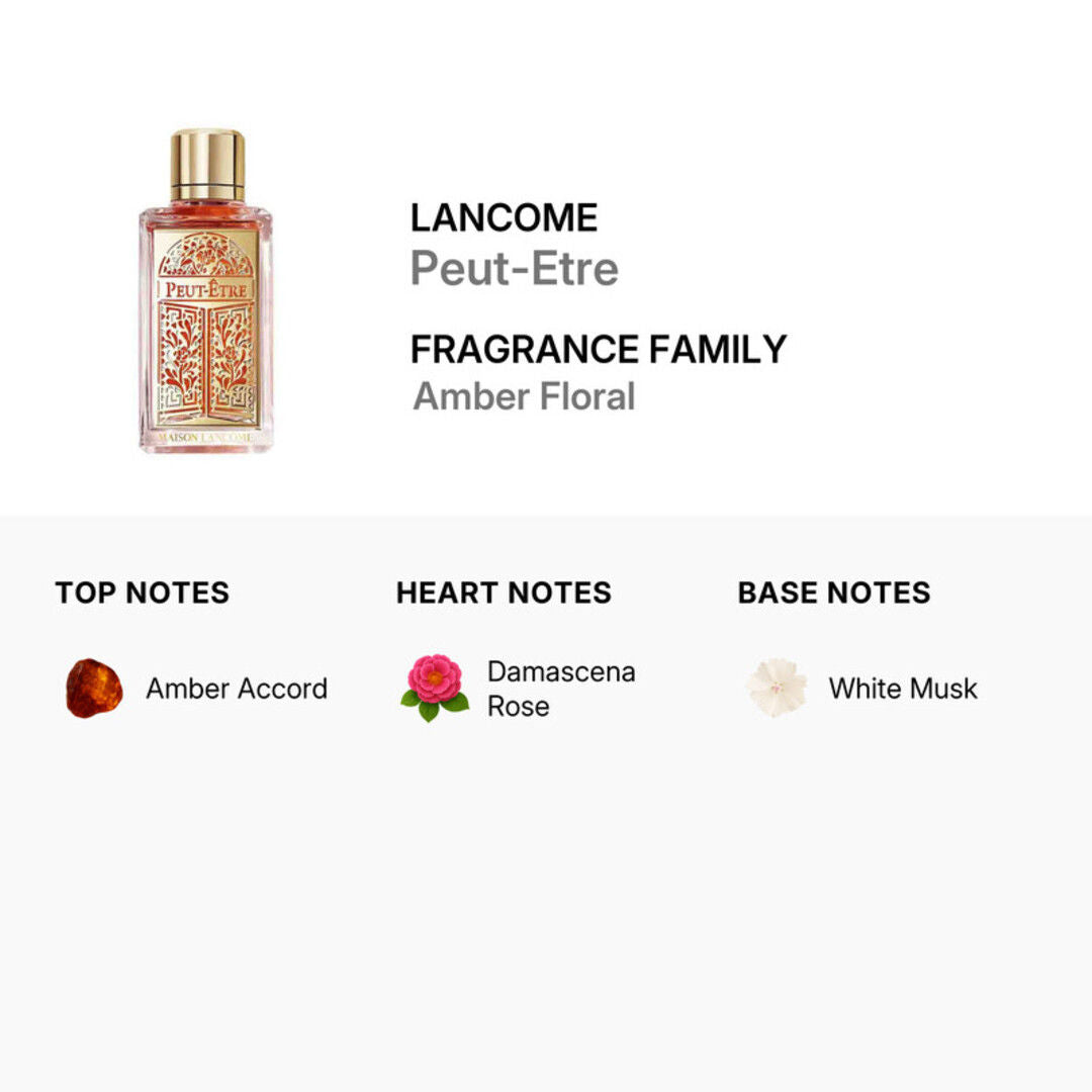 Lancome Peut-Etre Unisex Eau de Parfum, 100ml