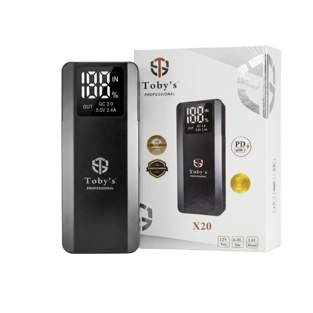 Toby's Professional X20, The Ultimate Jump Starter & Power Station