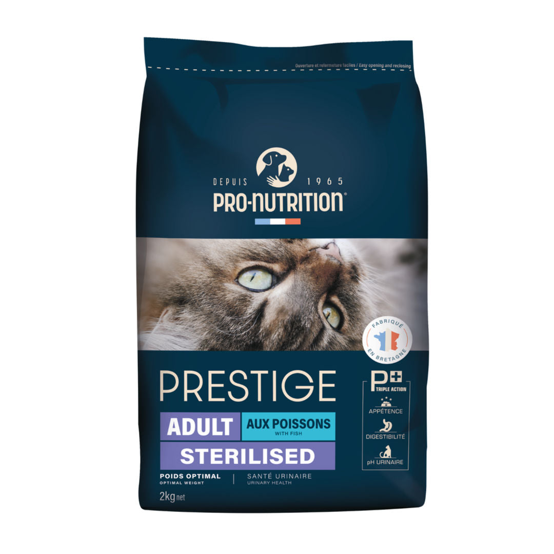 Pro nutrition Prestige Fish Adult Sterilised Cat Food