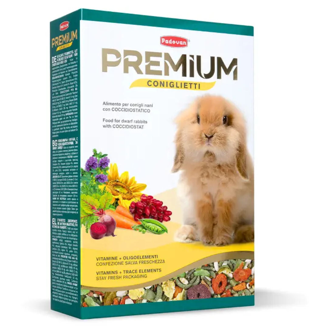 Padovan Premium Coniglietti for Rabbit, 500gm
