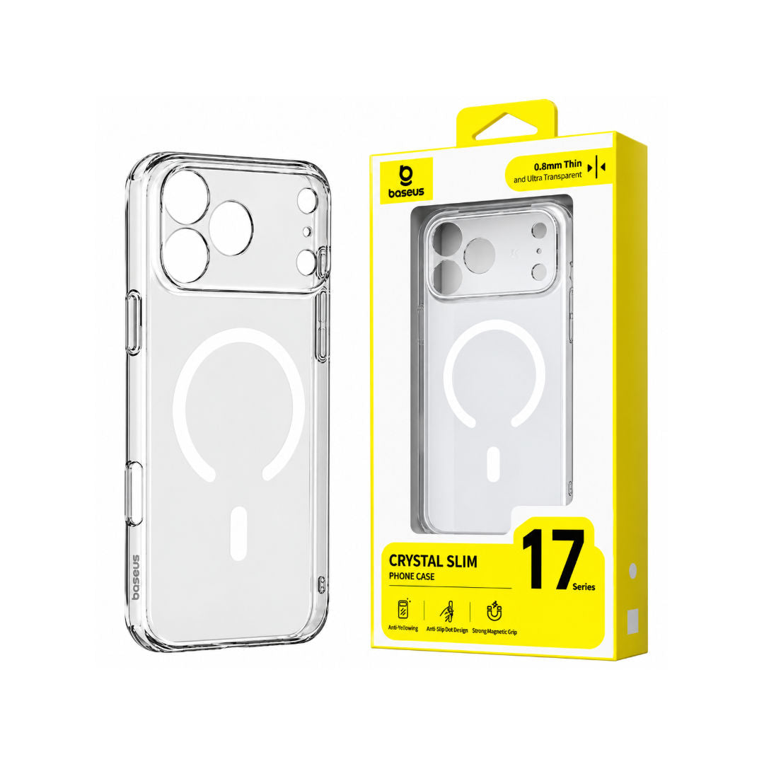Baseus iPhone 17/18 Series Crystal Magnetic Clear Case