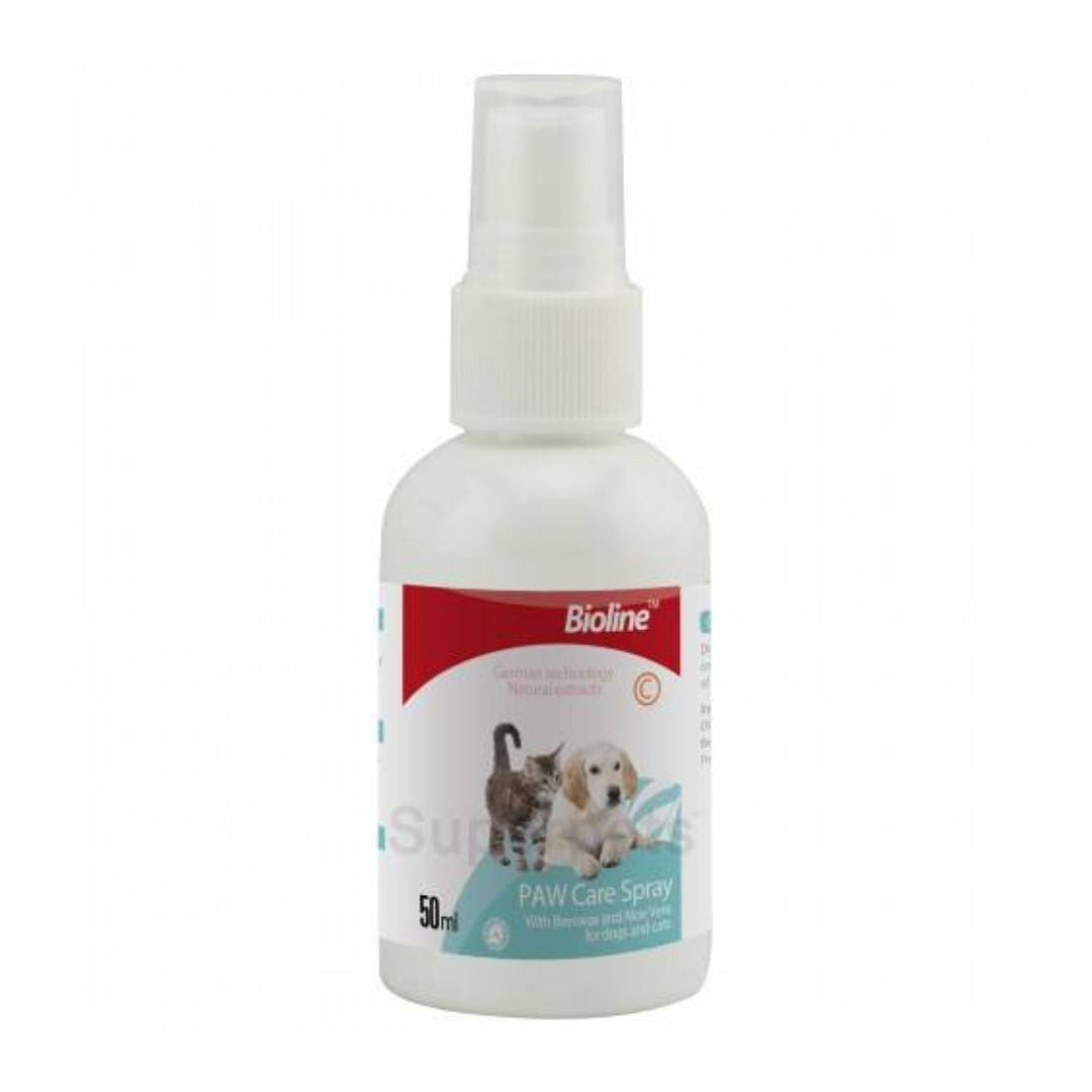 Bioline Paw Care Spray, Volume 50ml