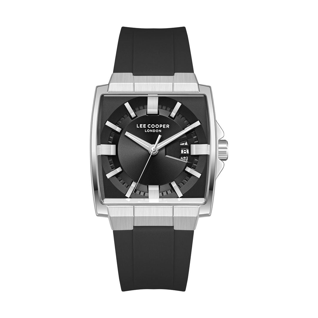 Lee Cooper Men's Silicone Strap Watch, LC08349 Series