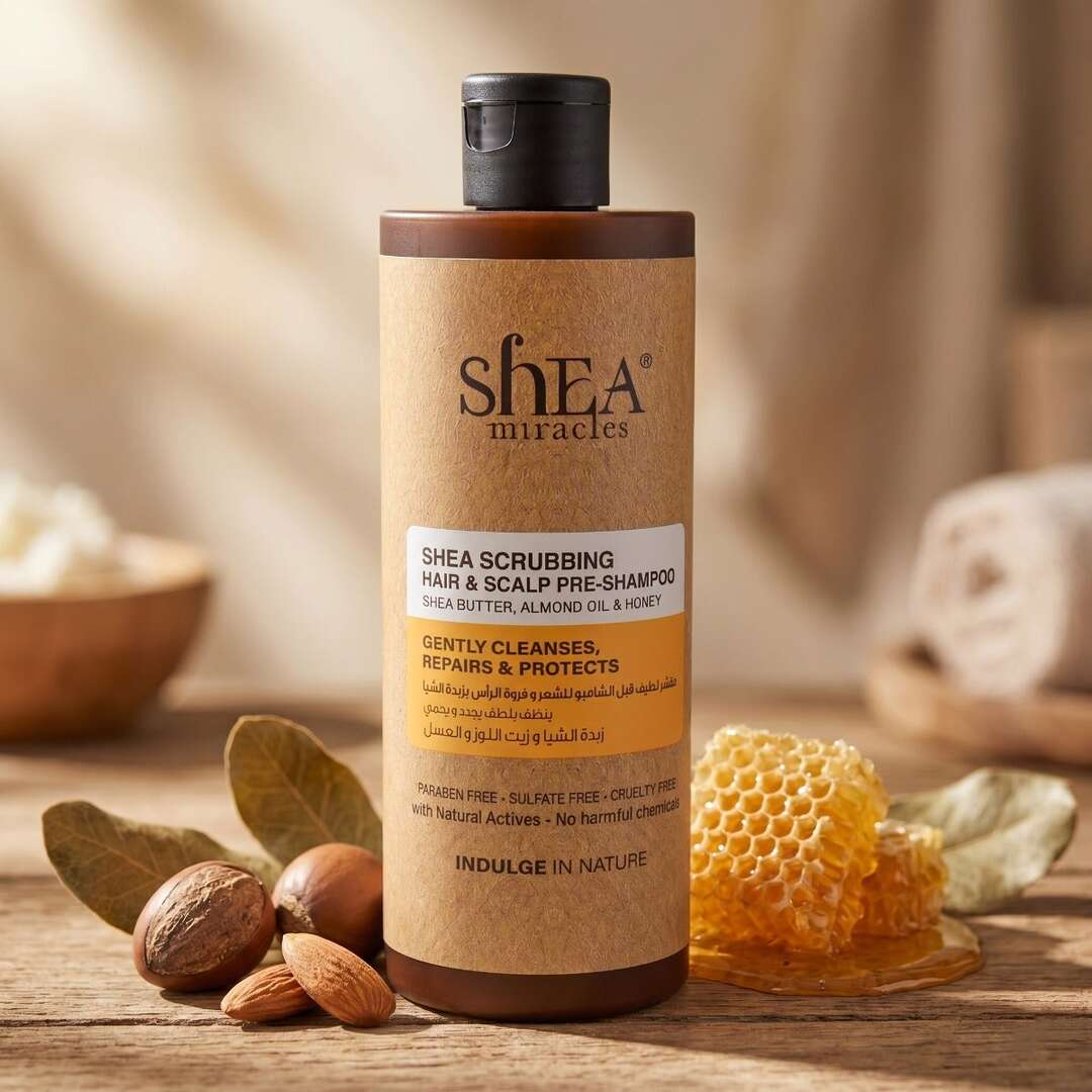 Shea Scrubbing Hair & Scalp Pre-Shampoo, 300ml