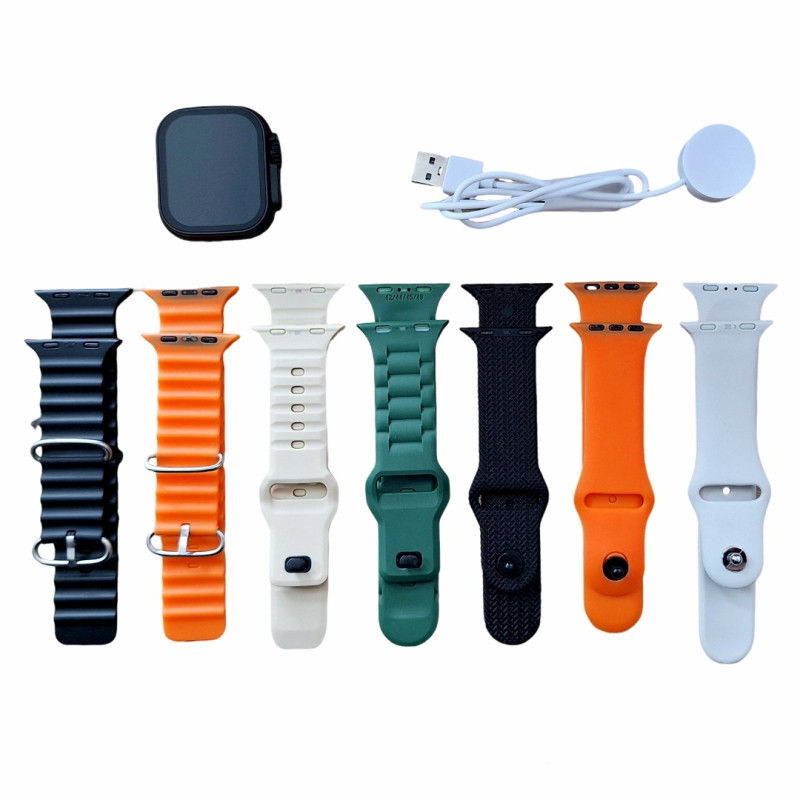 WISME WS10-2 Ultra Smart Watch with 7 Bands