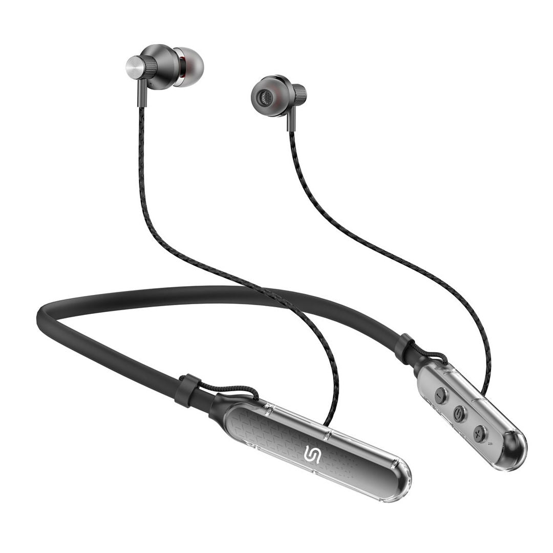 Porodo Soundtec SV-Pro Neckband Earphone ENC, Black
