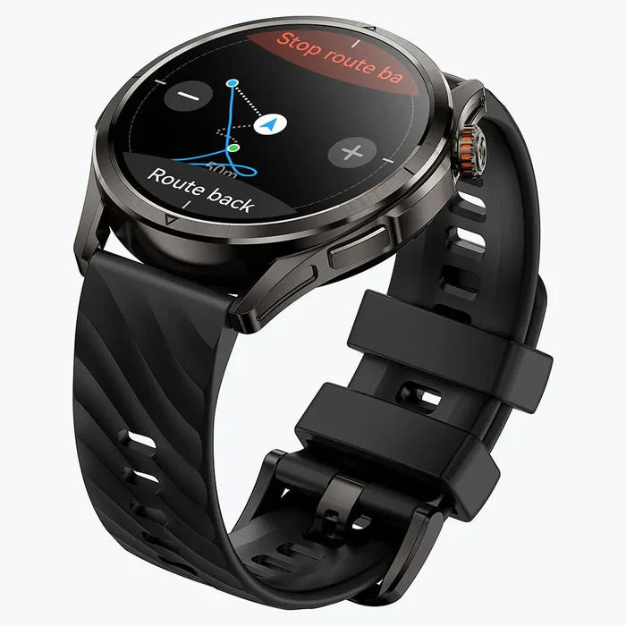 KOSPET Magic R10 GPS Smartwatch with 1.43” AMOLED Display, Dual-Band GNSS, Bluetooth Calling & 5ATM Waterproof