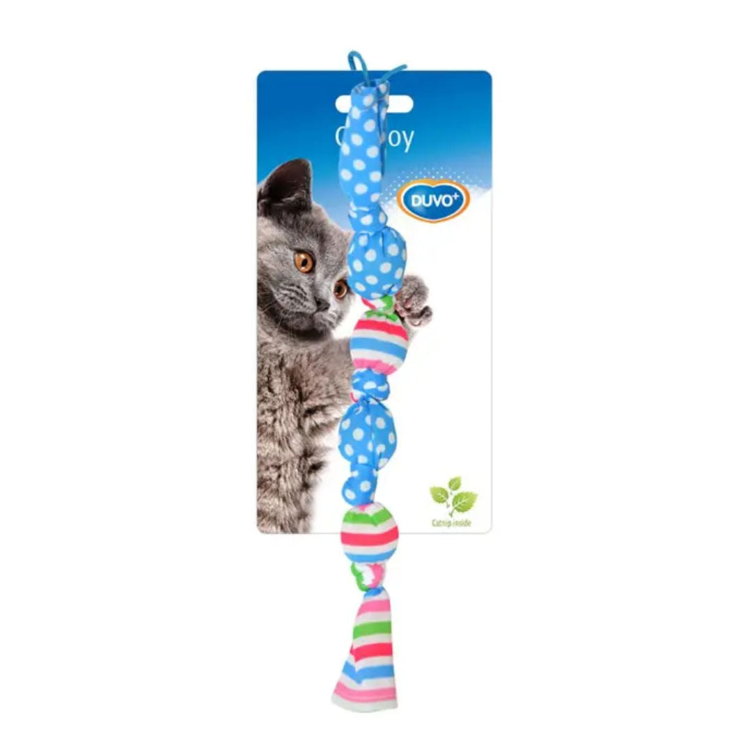 Duvo+ Assortment Farandole Catnip Cat Toy, Mixed Colors, 17x3x3cm