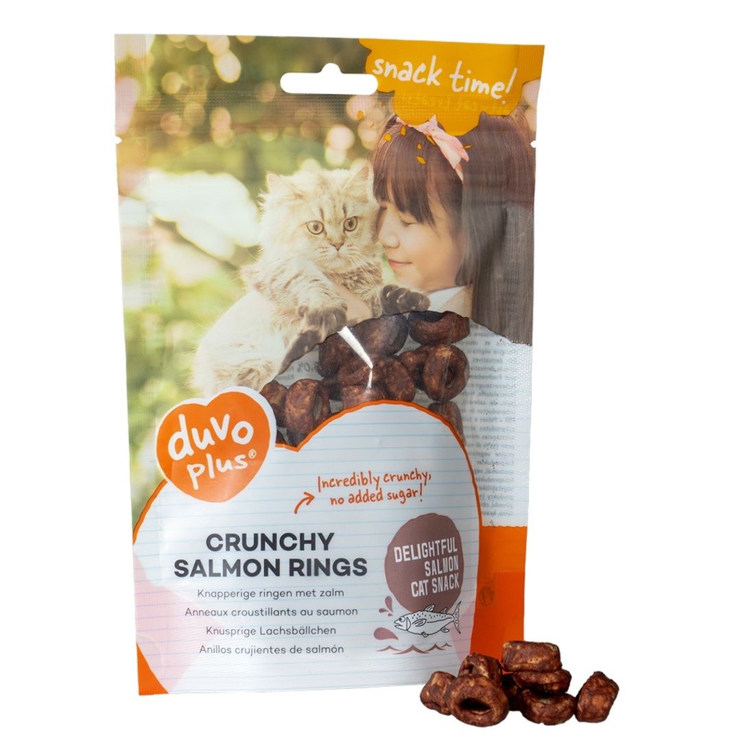 Duvo+ Crunchy Rings for Cats, 50gm